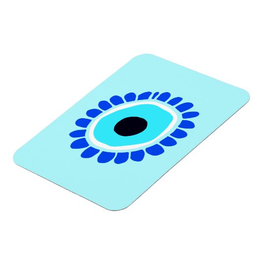 Evil Eye Lucky Charm Magnet (Linke Seite)