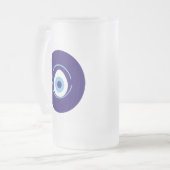 Evil Eye Mattglas Bierglas (Vorderseite Links)