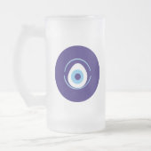 Evil Eye Mattglas Bierglas (Links)