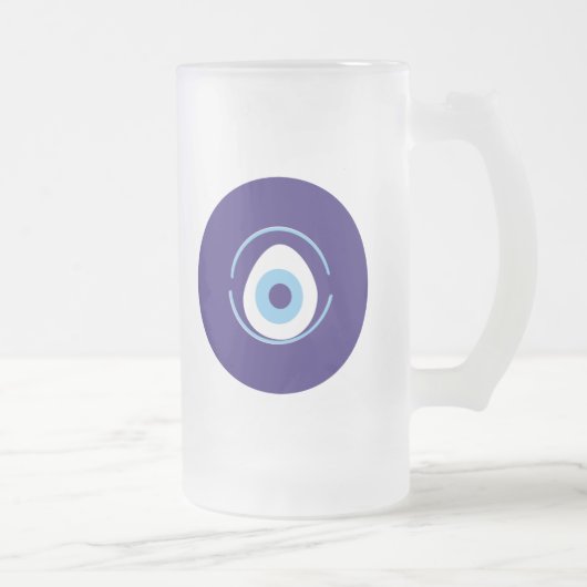 Evil Eye Mattglas Bierglas (Rechts)