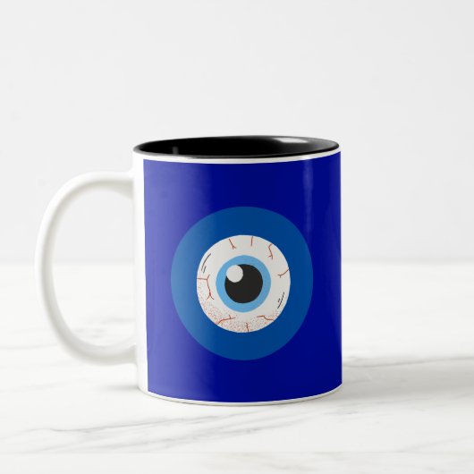Evil Eye Max Ultra Zweifarbige Tasse (Links)