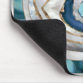 Evil Eye Mineralien und Gold Mousepad (Ecke)