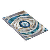 Evil Eye Mineralien und Gold Notizblock (Rechte Seite)