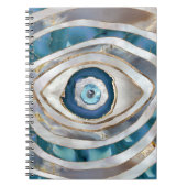 Evil Eye Mineralien und Gold Notizblock (Vorderseite)