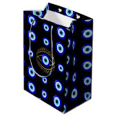 Evil Eye Mittlere Geschenktüte (Rückseite Schrägansicht)