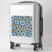 Evil Eye Mosaic Tile Pattern Aufkleber (Koffer)