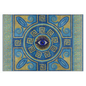 Evil Eye Mosaic Tile Schneidebrett (Vorderseite)