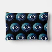 Evil Eye Muster Makeup Beutel Kosmetischer Beutel (Vorderseite)