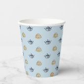 Evil Eye Muster Paper Cups Pappbecher (Vorderseite)