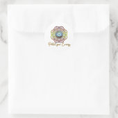 Evil Eye Mystical Celestis Third Eye Energy Runder Aufkleber (Tasche)