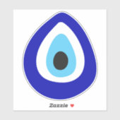 Evil Eye Nazar Amulet Aufkleber (Blatt)