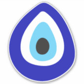 Evil Eye Nazar Amulet Aufkleber (Vorderseite)