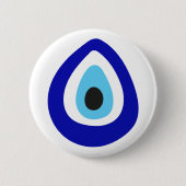Evil Eye Nazar Amulet Button (Vorderseite)