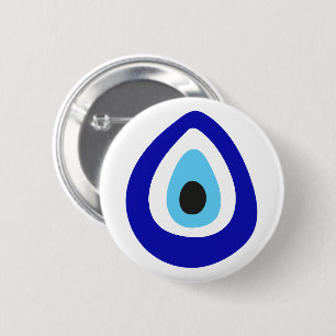 Evil Eye Nazar Amulet Button