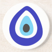 Evil Eye Nazar Amulet Getränkeuntersetzer (Vorne)