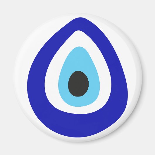 Evil Eye Nazar Amulet Magnet (Vorne)