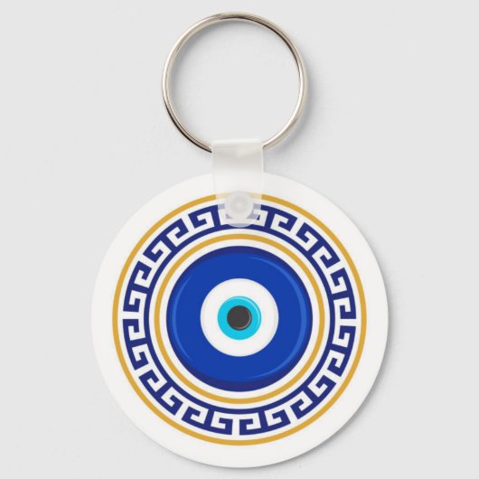 Evil Eye Nazar Amulet Talisman Schutz Schlüsselanhänger (Vorderseite)