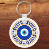 Evil Eye Nazar Amulet Talisman Schutz Schlüsselanhänger (Vorderseite)