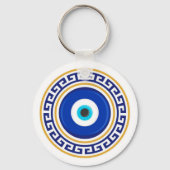 Evil Eye Nazar Amulet Talisman Schutz Schlüsselanhänger (Rückseite)