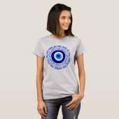 Evil Eye No Bad Vibes Spirituelle Art Classic T-sh T-Shirt (Vorne ganz)