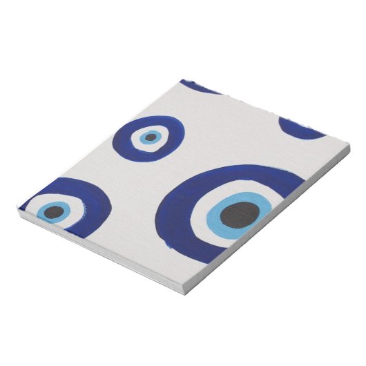 Evil Eye Notepad Notizblock (Rotiert)