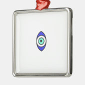 Evil Eye Ornament Aus Metall (Links)