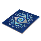 Evil Eye Ornament-Marmortexturen Fliese (Seite)