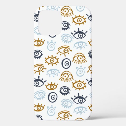 Evil Eye Pattern Case-Mate iPhone Hülle (Rückseite)