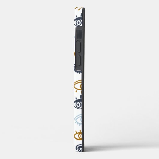 Evil Eye Pattern Case-Mate iPhone Hülle (Rückseite / Links)