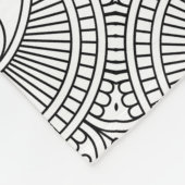 Evil Eye Pattern Fleecedecke (Ecke)