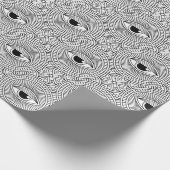 Evil Eye Pattern Geschenkpapier (Ecke)
