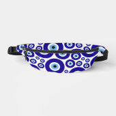Evil Eye Pattern, Greek Eye, Turkish Eye, Nazar Bauchtasche (Vorderseite)