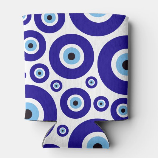 Evil Eye Pattern, Greek Eye, Turkish Eye, Nazar Dosenkühler (Rückseite)