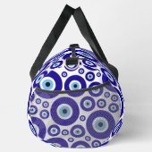 Evil Eye Pattern, Greek Eye, Turkish Eye, Nazar Duffle Bag (Rechts)