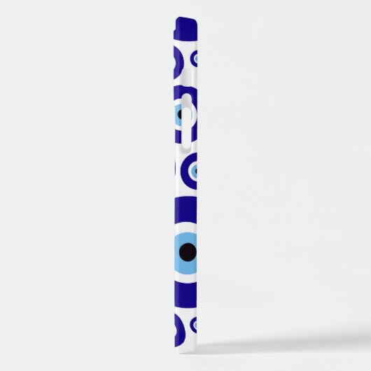 Evil Eye Pattern, Greek Eye, Turkish Eye, Nazar iPhone Hülle (Linke Seite)