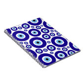 Evil Eye Pattern, Greek Eye, Turkish Eye, Nazar Notizblock (Rechte Seite)