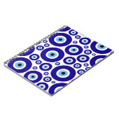 Evil Eye Pattern, Greek Eye, Turkish Eye, Nazar Notizblock (Linke Seite)