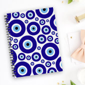 Evil Eye Pattern, Greek Eye, Turkish Eye, Nazar Notizblock