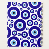 Evil Eye Pattern, Greek Eye, Turkish Eye, Nazar Planer (Rückseite)
