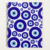 Evil Eye Pattern, Greek Eye, Turkish Eye, Nazar Planer (Vorderseite)