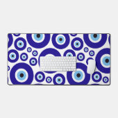 Evil Eye Pattern, Greek Eye, Turkish Eye, Nazar Schreibtischunterlage (Tastatur & Maus)