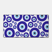 Evil Eye Pattern, Greek Eye, Turkish Eye, Nazar Schreibtischunterlage (Vorderseite)