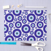 Evil Eye Pattern, Greek Eye, Turkish Eye, Nazar Seidenpapier (Handwerk)