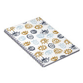 Evil Eye Pattern Notizblock (Rechte Seite)