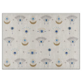 Evil Eye Pattern Schneidebrett (Vorderseite)