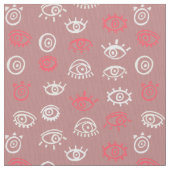Evil Eye Pattern  Stoff (Nahaufnahme)