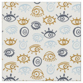Evil Eye Pattern Stoff (Nahaufnahme)