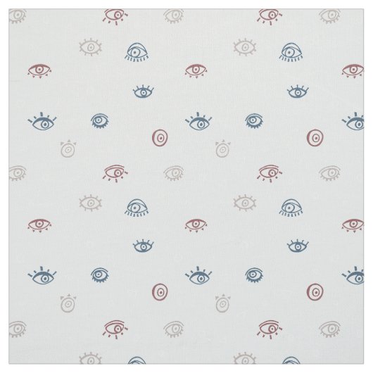 Evil Eye Pattern  Stoff (Muster)