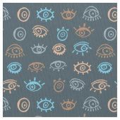 Evil Eye Pattern  Stoff (Nahaufnahme)