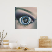 Evil Eye Poster (Küche)